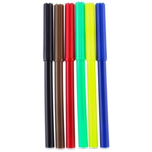 Фломастеры, 6 цветов, в картонной коробке, Тачки - Disney фото 2