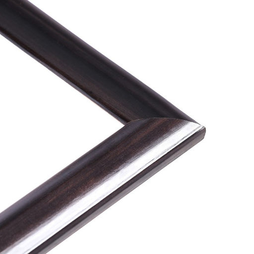 Рама для картин (зеркал) 40×50×2.6 см, дерево, Berta, темно-коричневая
