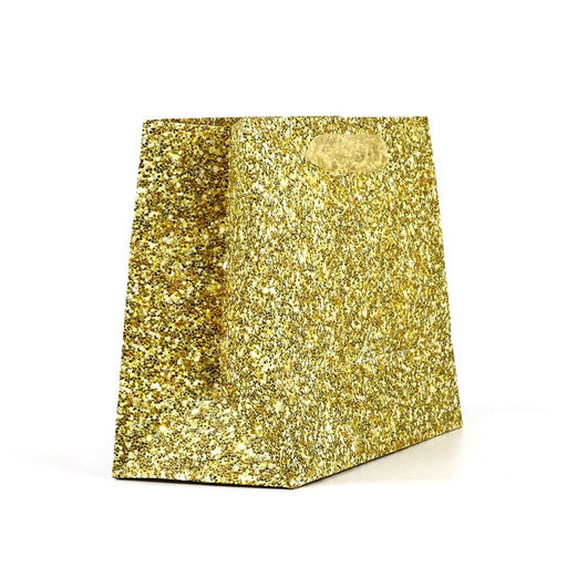 Пакет ламинированный Поздравляю, глиттер, MS 23 х 18 х 10 см - Дарите счастье фото 3