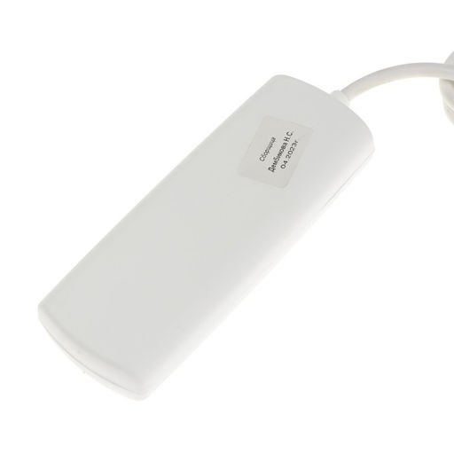 Цена за 2 шт. Удлинитель Luazon Lighting ECO, 3 розетки, 1.5 м, 10 А, 2200 Вт,ПВС 2х0.75 мм2,без з/к,белый