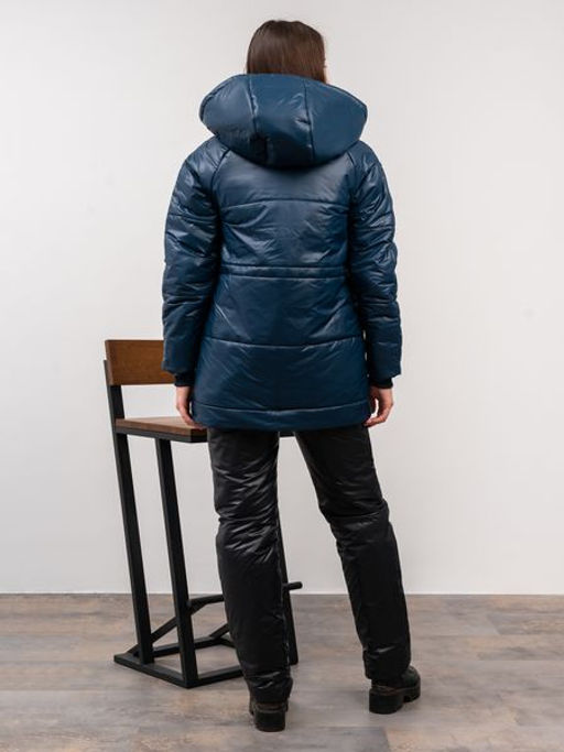 Костюм зимний, горнолыжный Арктика синий-черный - Yollochka фото 11