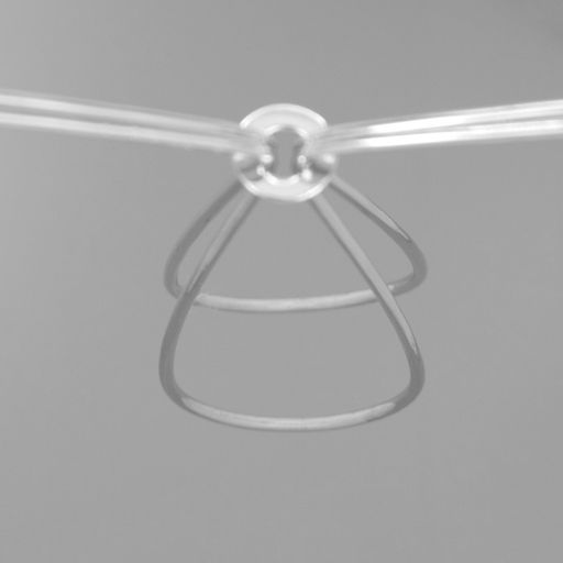 Абажур для светильника универсальный BayerLux Мелкие цветы, прищепка,14?14?13 см  фото 2