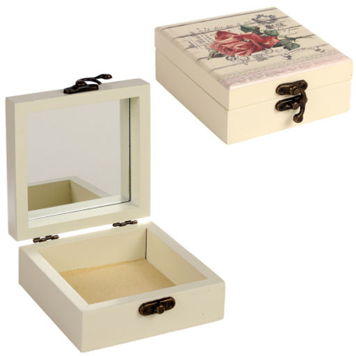 Шкатулка 10х10х5 см / HL206 /уп 84/ - Галеонтрейд фото 5