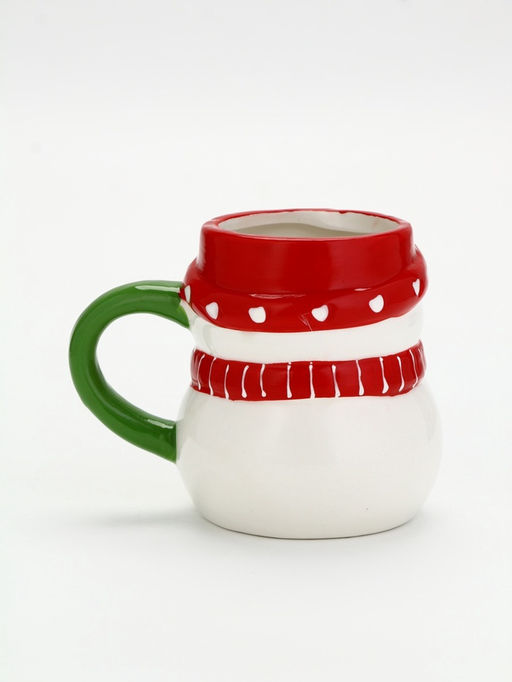 Подарочный набор новогодний Снеговик, гель для душа, кружка, мочалка и крем для рук, URAL LAB