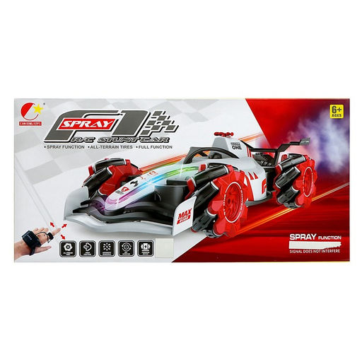 Машинка на пульте управления Формула, радиоуправление, работает от аккумулятора, эффект дыма, свет, цвет белый - Simaland фото 15