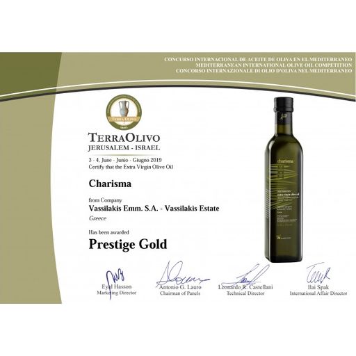 Оливковое масло Charisma, о.Крит, Греция, жест.банка, 500мл  фото 3
