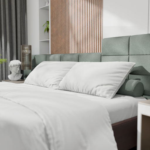 Постельное бельё Этель 2сп Tencel 180*210см, 220*245см, 50*70см-2шт, цвет белый фото 2