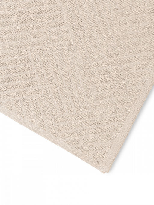 Простыня махровая жаккардовая 240x240 молочный махровая ткань, хлопок