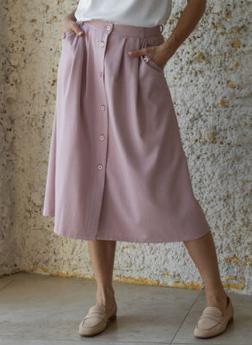 юбка ЛЕН с ВИСКОЗОЙ