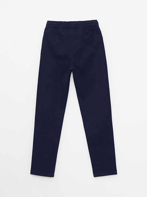 Beli Lastikli Slim Fit Erkek ?ocuk Gabardin Pantolon - Waikiki фото 3