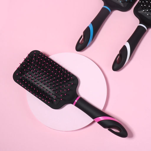 Расчёска массажная, широкая, 8×26(±1) см, МИКС