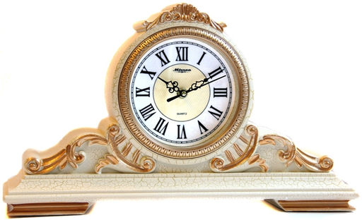 Настольные часы Mirron бежевые P3065RGTB