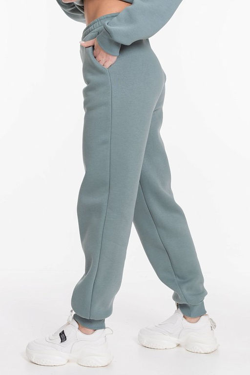 Костюм М324185Па серо-зеленый - Елена фото 8