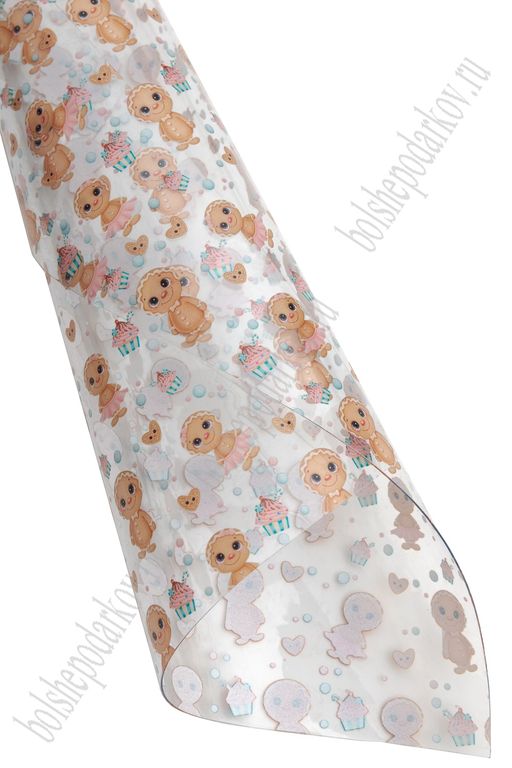 Пленка ПВХ с рисунком Пряник А4 (5 листов) SF-6057, №3