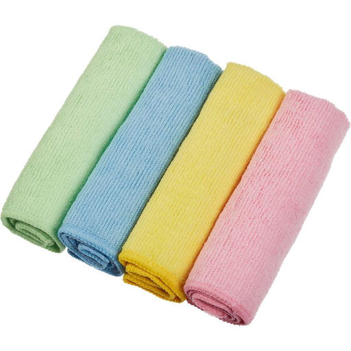 Набор салфеток из микрофибры 4 шт PACLAN PRACTI 30*30 см, арт. 410261 - Полимербыт фото 2