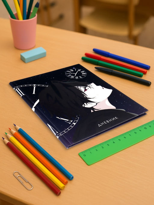 Дневник школьный для 1-4 классов, Аниме. Парень, твёрдая обложка 7БЦ, матовая ламинация, 48 листов - Calligrata фото 2