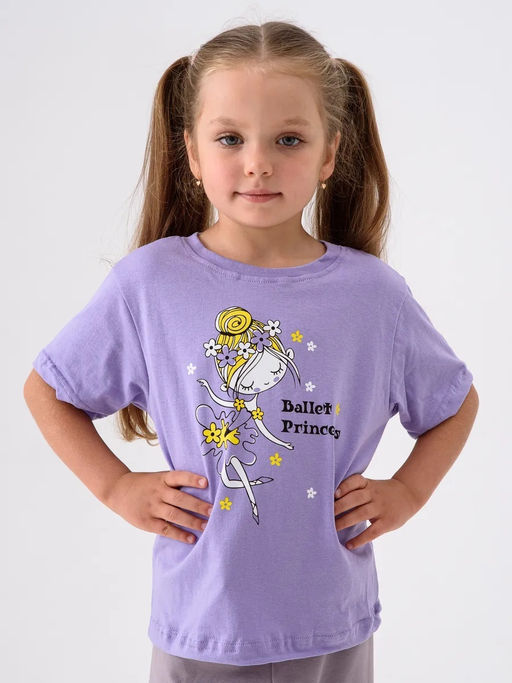 Набор-2:футболка для девочки 3шт