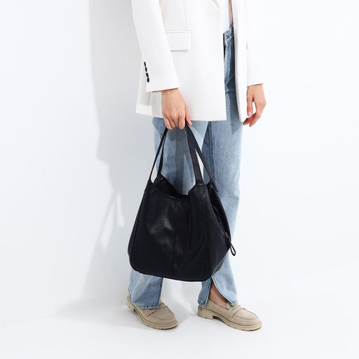 Сумка-мешок на молнии, цвет синий - Simaland фото 6