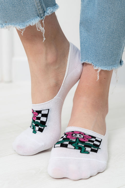 Цена за 4 пары. Следки Фишка женские - Berchelli фото 11