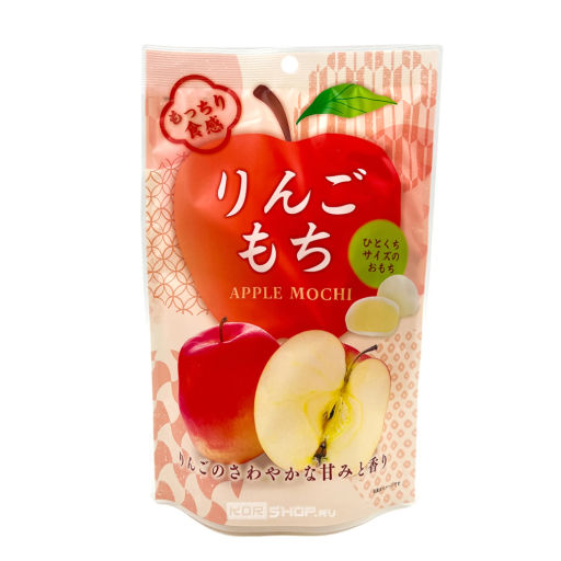 Пирожные Моти с яблоком Seiki, Япония, 130 г