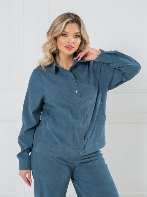 Жакет 1331-1 голубой - Novita фото 29