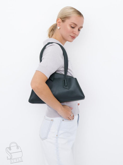 Сумка женская кожаная 6006L b.green Polina&Eiterou