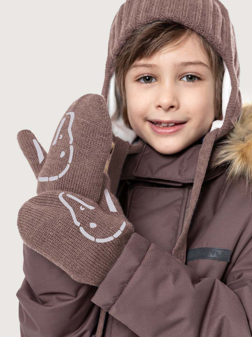 Варежки 14з17025 кофе