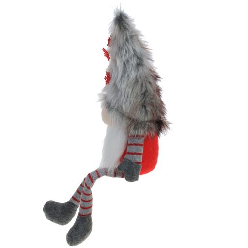 Игрушка набивная "Гном", L13 W8 H44/16 см, 2в.