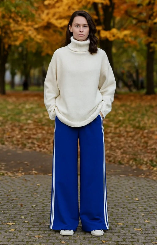 теплые брюки с начесом - Knitka wear фото 2