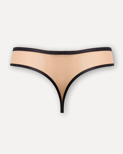 Трусы-стринги с вышивкой - Deseo фото 4