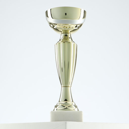 Кубок 106, зол., подставка камень, 18,5 х 7 х 7 см