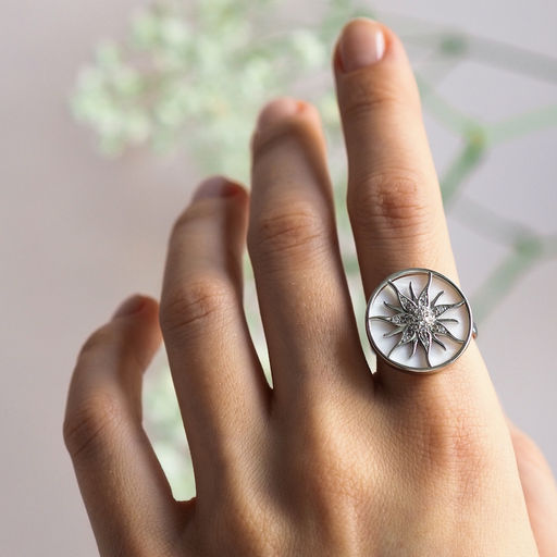 Кольцо Арт. 3-1342-W - MyGemma фото 6