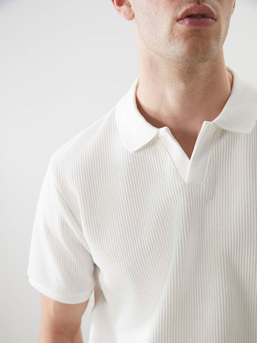 Polo Yaka K?sa Kollu Erkek Ti??rt