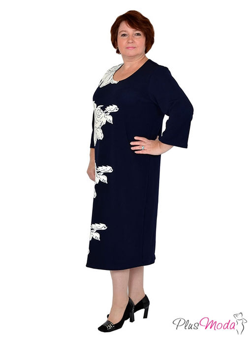 Платье Модель №500 размеры 44-82 - Plusmoda фото 4