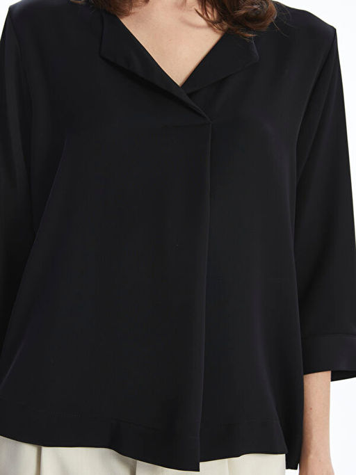 Ka??k Yaka Kad?n Bluz