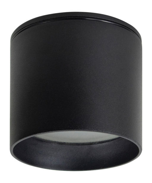 Светильник потолочный 12W, 230V, GX53, черный, HL363