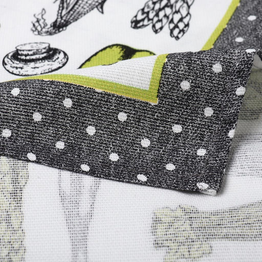 Набор полотенец Доляна Овощи 35х602 см-2шт.,100% хл, рогожка,162г/м2 фото 4