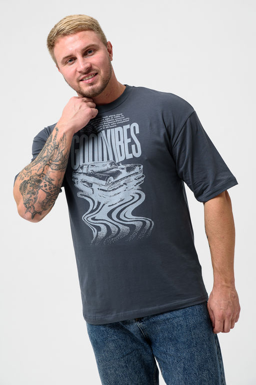 Футболка мужская 8507/1 оверсайз