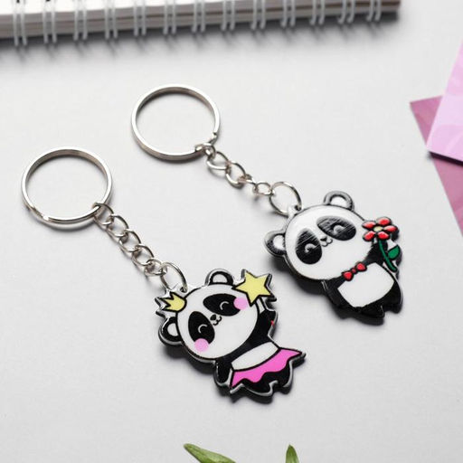 Брелок для ключей парный отПАНДная половинка, акриловый, 13.3?8 - Сима-ленд фото 3