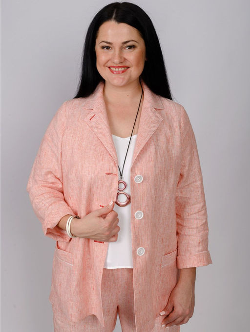 ЛЬНЯНОЙ ЖАКЕТ 100% ЛЁН