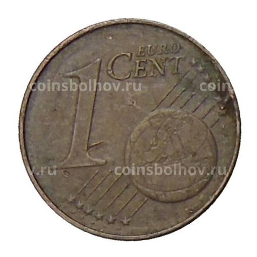Монета 1 евроцент 2002 года J Германия