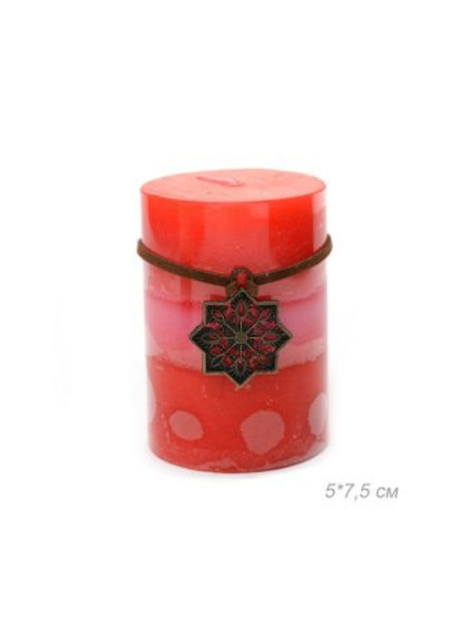 Свеча столбик арома 5х7.5 см / NA518 /уп 72/144/ - Галеонтрейд фото 4