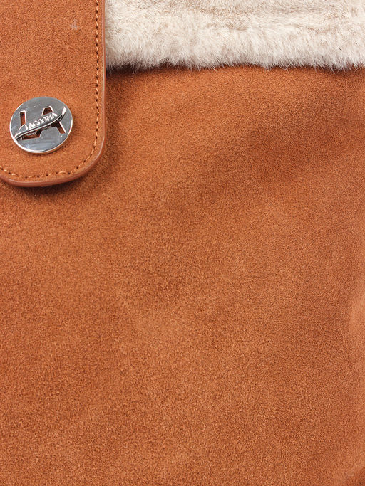 LACCOMA сумка P5681-1-рыжий эко кожа, искуственный мех полиэстер фото 4