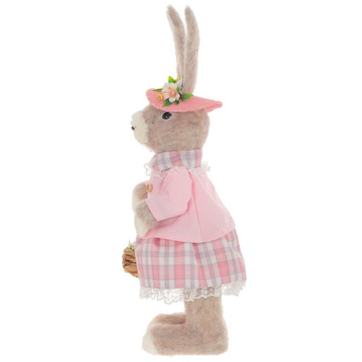 Фигурка декоративная "Заяц", L14 W13 H45 см