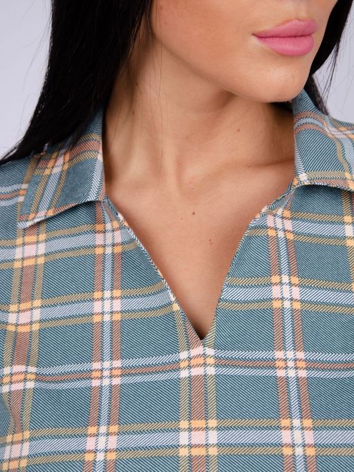 Туника "Техас 2" зеленый, трикотаж