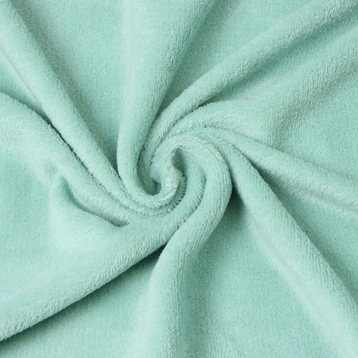 Плед Этель цв.мятный 180*200 см,100% п/э, корал-флис 220 гр/м2  фото 3