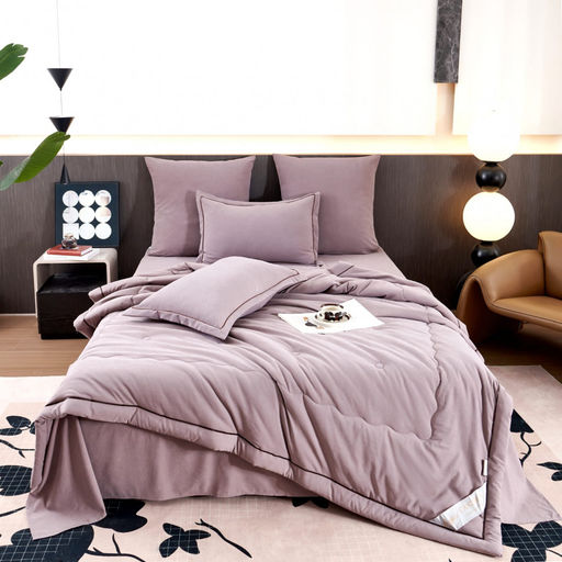 Одеяло Candies Бархатный Сатин с простыней и наволочками ODCANO025 Евро