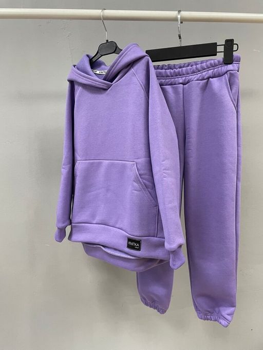 Детский костюм утепленный Футер 3х нитка С НАЧЁСОМ - Knitka wear фото 7