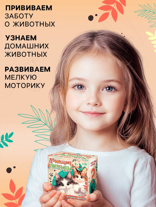 Игрушка - сюрприз Домашние питомцы. Коты - Happy valley фото 4