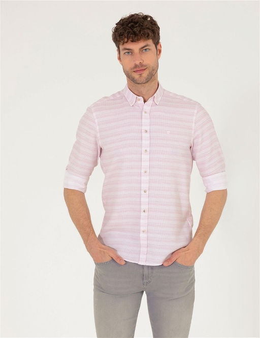 G_l Kurusu Slim Fit Uzun Kollu G_mlek
